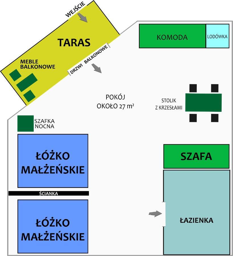 Arena Slonca Hotel Leba Exterior photo