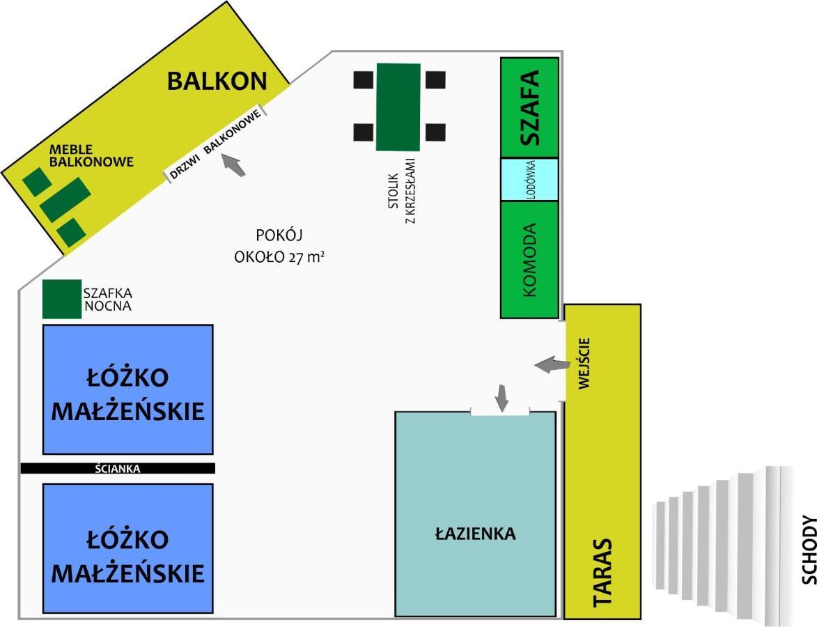 Arena Slonca Hotel Leba Exterior photo